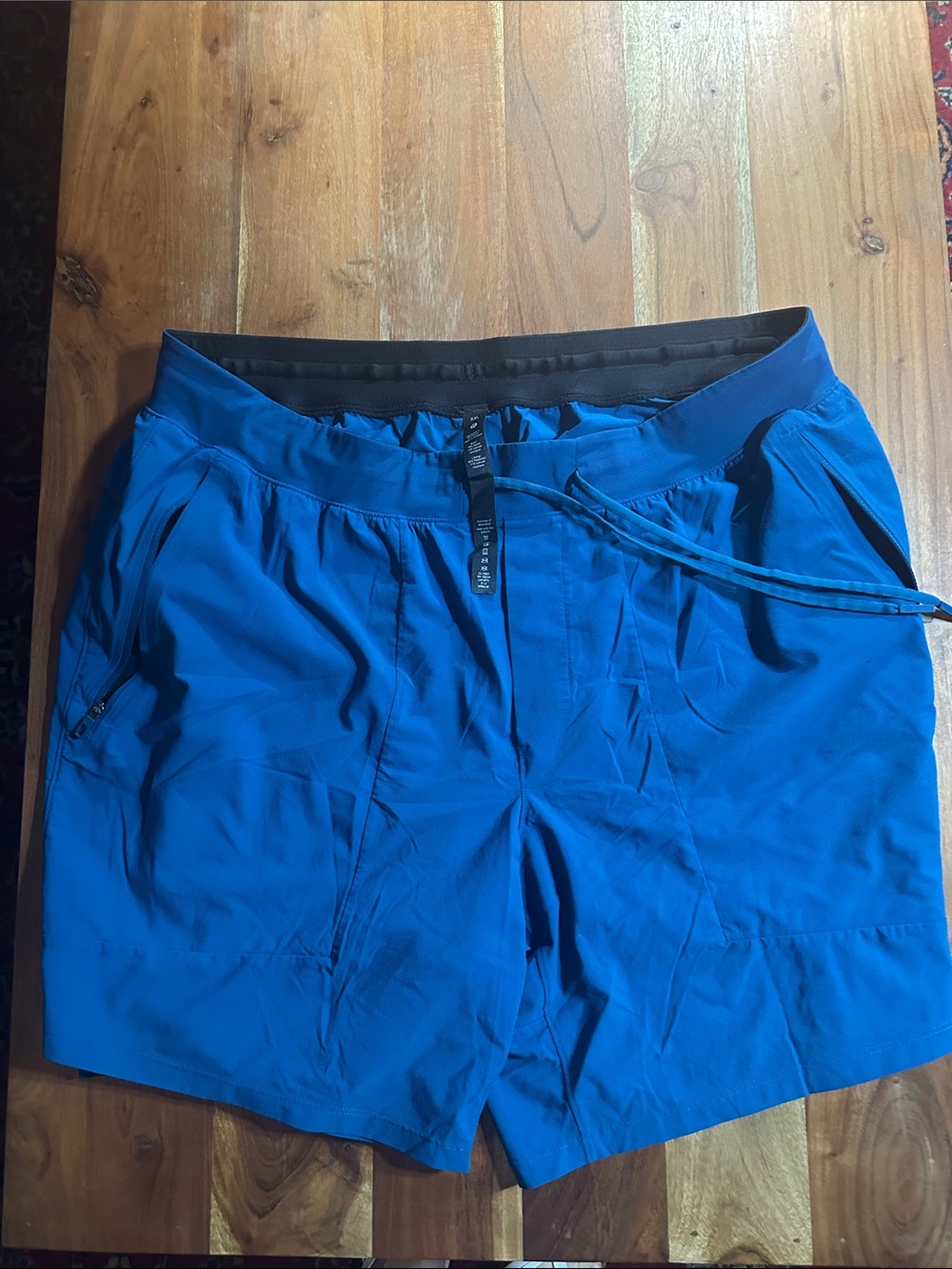 lululemon athletica Men's Teal Blue Athletic Shorts License to Train